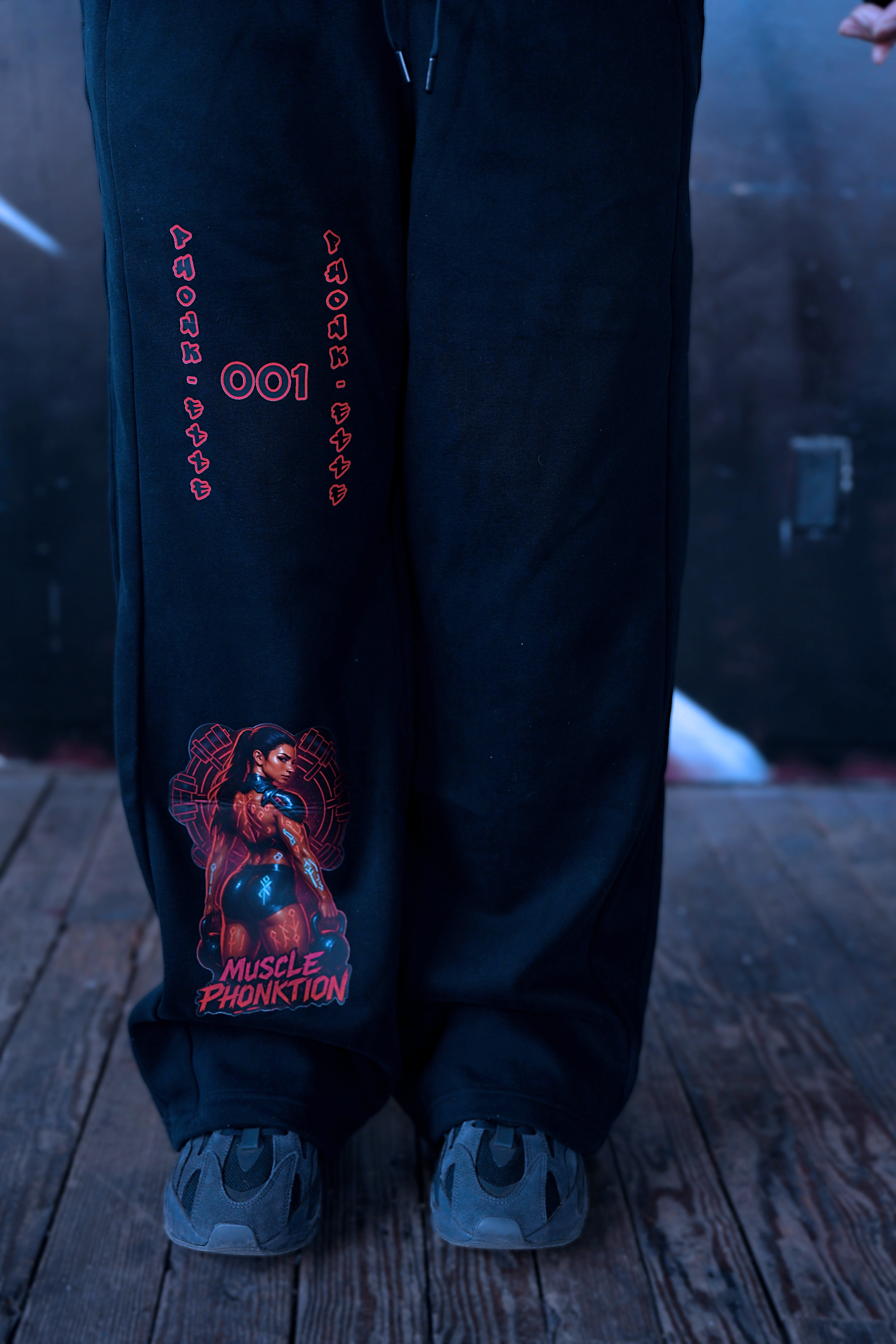 "LADY ESPANA" Straight-Leg Sweatpants